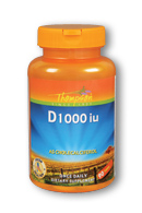 Thompson nutritional - D cholecalciferol 1000 iu 90 Tablets