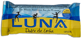 Luna bar,og,dulce de lche Case of 15 / 1.69 OZ from Clif Bar