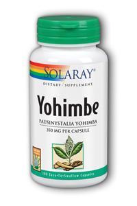 Yohimbe 100ct 500mg from Solaray