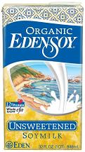 EDENSOY UNSWEETENED,OG Case of 12 / 32 OZ from Eden Foods