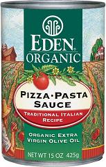 Sauce,og,pizza pasta Case of 12 / 15 OZ from Eden Foods