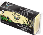 Organic Valley: Cheddar,og,sharp,past 8 OZ