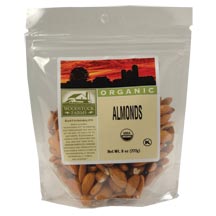 ALMONDS,RAW,OG - 8 / 8 OZ from WoodStock Farms