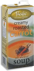SOUP,CREAMY RSTD CARROT Case of 12 / 16 OZ from Pacific Foods
