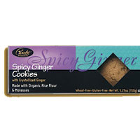 Cookies,og,spicy ginger Case of 6 / 5.29 OZ from Pamela's Products Inc