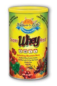 Natures Life: Super Red Whey Mountain Berry Flavor 1 lb Powder
