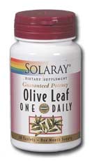 Solaray: One Daily Olive Leaf 30ct 1000mg