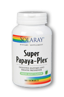 Solaray: Super Papaya-Plex 180ct