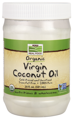 NOW: Virgin Coconut Oil 20 FL OZ