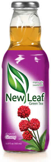 Tea,btl,green,ginseng Case of 12 / 16.9 OZ from New Leaf Tea