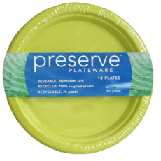 PLATEWARE,SMALL,GREEN Case of 12 / 10 CT from Preserve