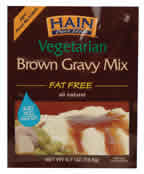 MIX,FAT FREE,BROWN GRAVY Case of 24 / .7 OZ from Hain Pure Foods Co Inc