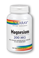 Magnesium AAC, 100ct 200mg