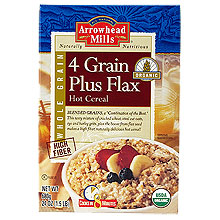 CEREAL,OG,4-GRAIN W/FLAX Case of 12 / 24 OZ from Arrowhead Mills