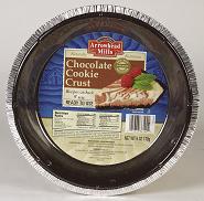 Pie crust,og,choc cookie Case of 12 / 6 OZ from Arrowhead Mills