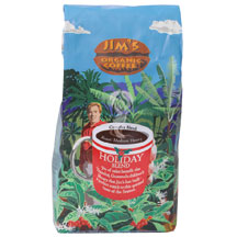Jims Organic Coffee: Coffee,og,holiday blend 12 OZ