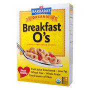 BREAKFAST O'S,OG,JCE SWTD Case of 12 / 8 OZ from Barbaras Bakery