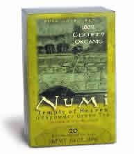 GREEN TEA,OG,TMP OF HEAVN Case of 6 / 18 BAG from Numi Tea
