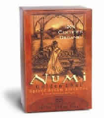 BLK TEA,OG,GOLDEN CHAI Case of 6 / 18 BAG from Numi Tea