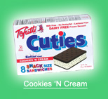 CUTIES,COOKIES & CREAM Case of 12 / 8 PACK from Tofutti Brand Inc