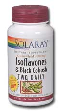 Isoflavones & black cohosh two daily, 60ct