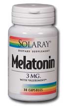 Melatonin-3 with valerimint, 60ct 3mg