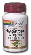 Solaray: One Daily PhytoEstrogen With  Grapefruit 30ct 150mg