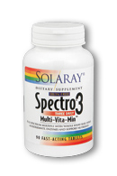 Solaray: Spectro 3 Iron Free 90 ct 90ct