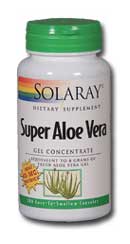 Super aloe vera, 100ct 40mg