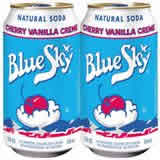 SODA,CHERRY VANILLA CREME Case of 4 / 6 PACK from Blue Sky Natural Beverage Company