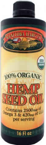 HEMP SEED OIL ORGANIC - 1 / 16 OZ from Manitoba Harvest