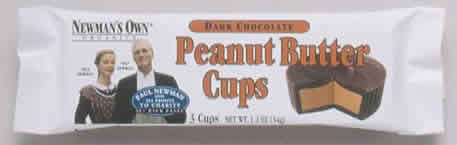 CUPS,OG,DARK CHOC,PNT BTR Case of 24 / 1.2 OZ from Newman's Own Organics