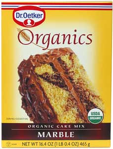 CAKE MIX,OG,MARBLE Case of 12 / 16.4 OZ from Doctor Oetker