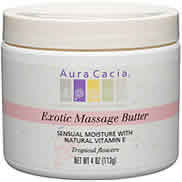 Massage Butter Exotic 4 oz jar from AURA CACIA