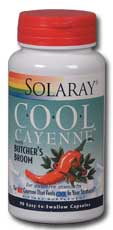 Cool cayenne with butcher's broom, 90ct 40000hu
