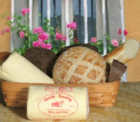 BUTTER,AMISH ROLL,SLT Case of 1 / 6/2 LB from Minerva Cheese Factory
