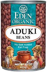 BEANS,OG,ADZUKI,CAN - 12 / 15 OZ from Eden Foods