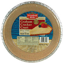PIE CRUST,OG,DSP,GRHM CRK Case of 48 / 6 OZ from Arrowhead Mills