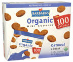 Barbaras Bakery: Mini cookie,100 cal,oatml 4.4 OZ