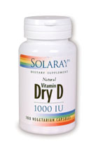 Vitamin dry d 1000 iu, 60 vegicaps