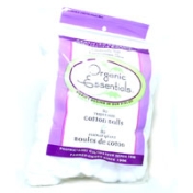 COTTON BALLS,OG Case of 1 / 80 PC from Organic Essentials