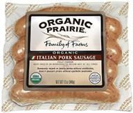 SAUSAGE,OG,PORK,MILD,ITAL Case of 6 / 12 OZ from Organic Prairie