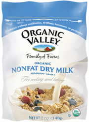Dry milk,og,non-fat Case of 1 / 12 OZ from Organic Valley