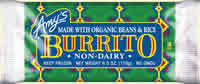 BURRITO ORGANIC BEANS & RICE Case of 12 / 6 OZ from AMY'S