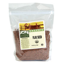 Flax seeds,og Case of 8 / 16 OZ from WoodStock Farms