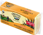 MONTEREY JACK,OG,RF,PAST Case of 12 / 8 OZ from Organic Valley