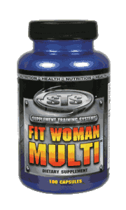 Fit Women Multiple 100ct Capsules from Supplement Training Systems