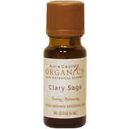 Organics Essential Oil Sage Clary .33 oz from AURA CACIA