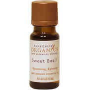 Organics Essential Oil Sweet Basil .33 oz from AURA CACIA