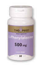 L-Phenylalanine 500mg 30ct 500mg from Thompson Nutritional